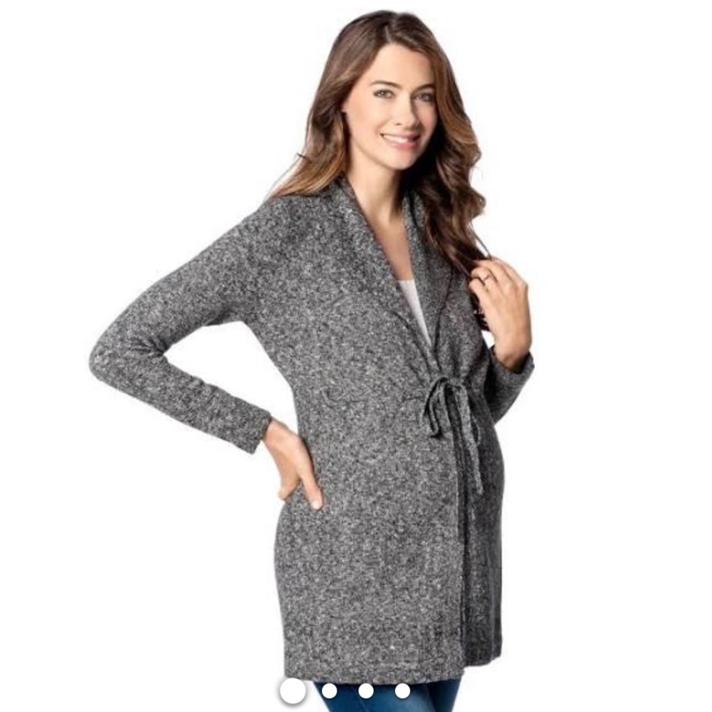 Motherhood Maternity Cardigan Sweater